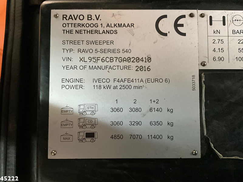 Ravo 540 Euro 6 CD leasing Ravo 540 Euro 6 CD: picture 17