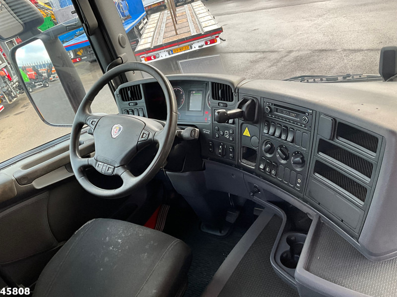 Skip loader truck Scania G 490 6x2 Euro 6 VDL 18 Ton portalarmsysteem: picture 10