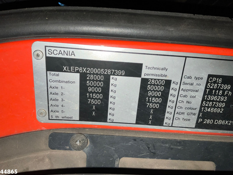 Cab chassis truck Scania P 280 Chassis cabine with PTO: picture 19