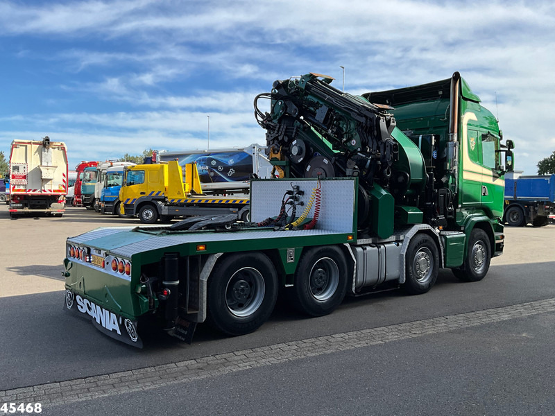 Scania R 490 8x4 Euro 6 Effer 140 Tonmeter laadkraan + Fly-Jib Just 283.508 km - Crane truck: picture 4 Scania R 490 8x4 Euro 6 Effer 140 Tonmeter laadkraan + Fly-Jib Just 283.508 km - Crane truck: picture 4