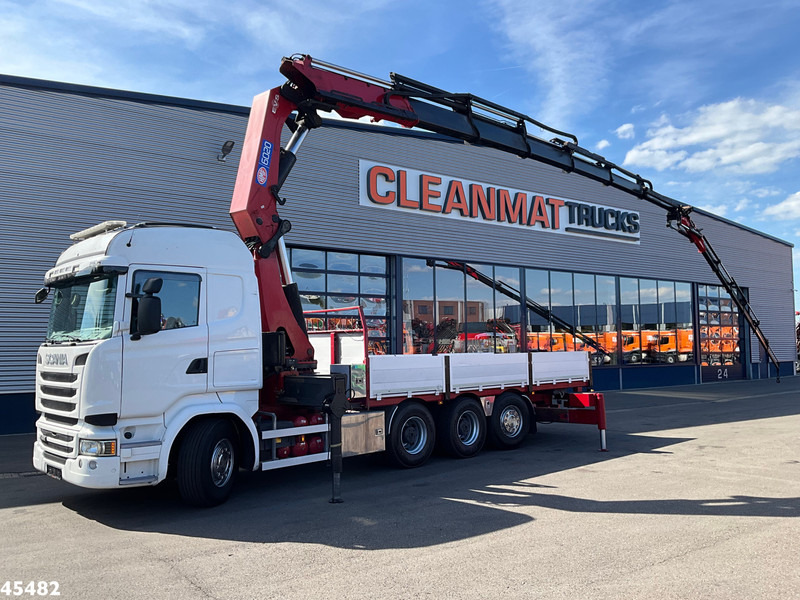 Scania R 490 8x4 Euro 6 Retarder HMF 60 Tonmeter laadkraan + Fly-Jib - Crane truck: picture 1 Scania R 490 8x4 Euro 6 Retarder HMF 60 Tonmeter laadkraan + Fly-Jib - Crane truck: picture 1