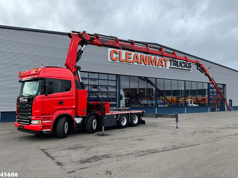 Scania R620 V8 8x4 Hiab 105 Ton/meter laadkraan + Fly-Jib! - Crane truck: picture 1 Scania R620 V8 8x4 Hiab 105 Ton/meter laadkraan + Fly-Jib! - Crane truck: picture 1