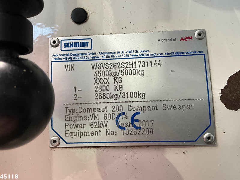 Road sweeper Schmidt Swingo Compact 200 Euro 6: picture 16