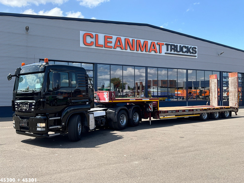 MAN TGS 33.440 6x4 Hydrauliek + Kaiser Robuste 3-assige oplegger met oprijrampen - Tractor unit: picture 1 MAN TGS 33.440 6x4 Hydrauliek + Kaiser Robuste 3-assige oplegger met oprijrampen - Tractor unit: picture 1