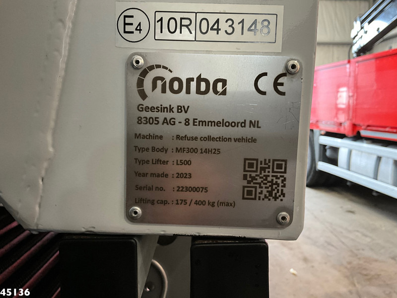 Garbage truck Volvo FE 350 Norba MF 300 14m³ 2 compartimenten NEW and UNUSED!: picture 19