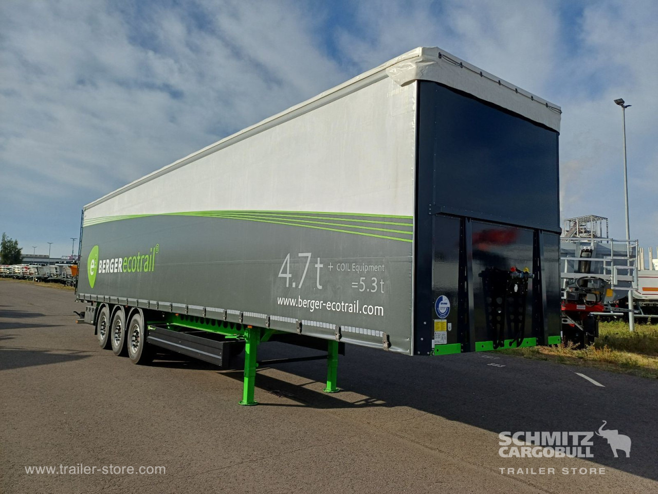 BERGER Auflieger Curtainsider Standard - Curtainsider semi-trailer: picture 1 BERGER Auflieger Curtainsider Standard - Curtainsider semi-trailer: picture 1