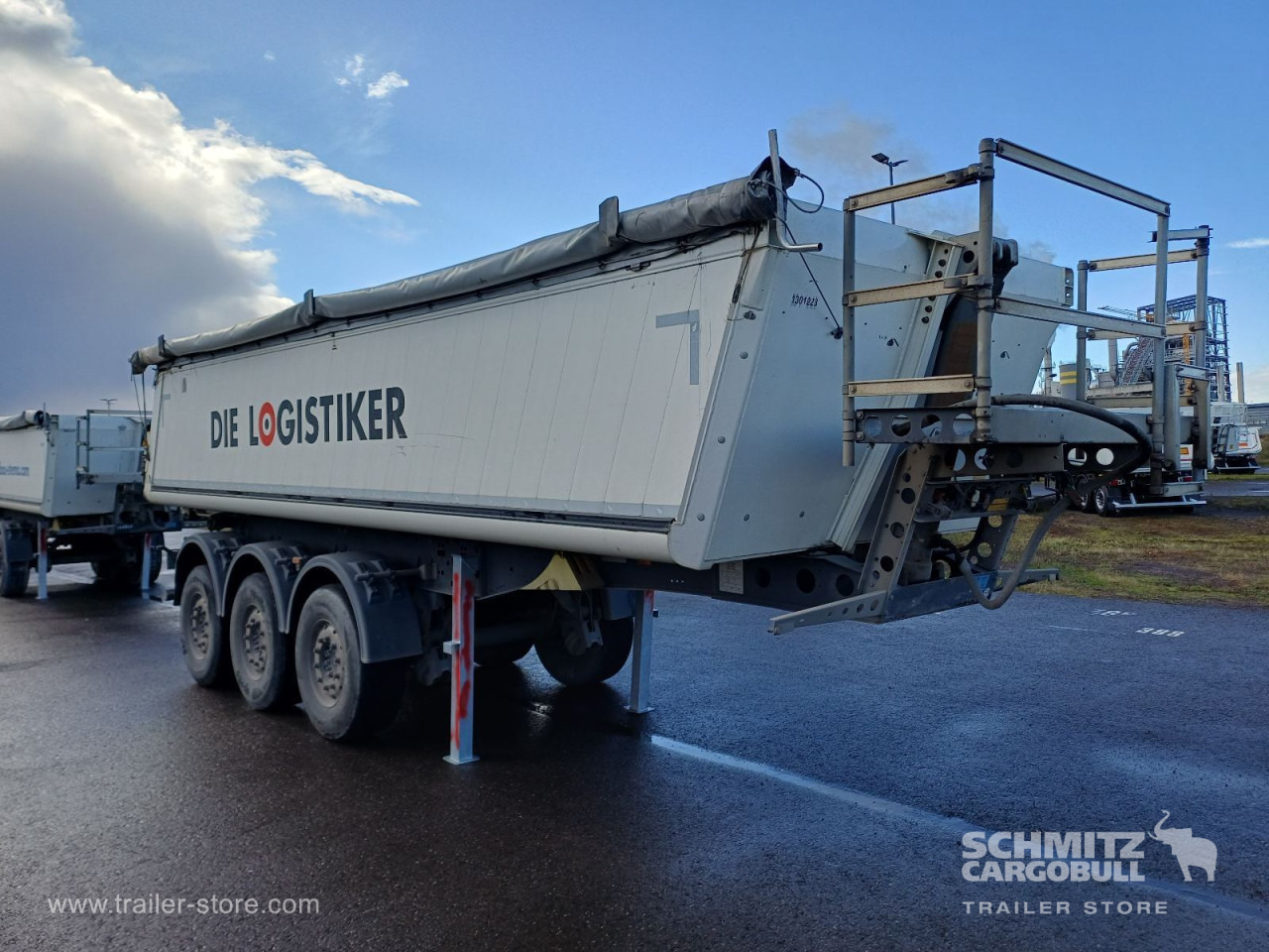 SCHMITZ Auflieger Kipper Alukastenmulde 24m³ - Tipper semi-trailer: picture 1 SCHMITZ Auflieger Kipper Alukastenmulde 24m³ - Tipper semi-trailer: picture 1