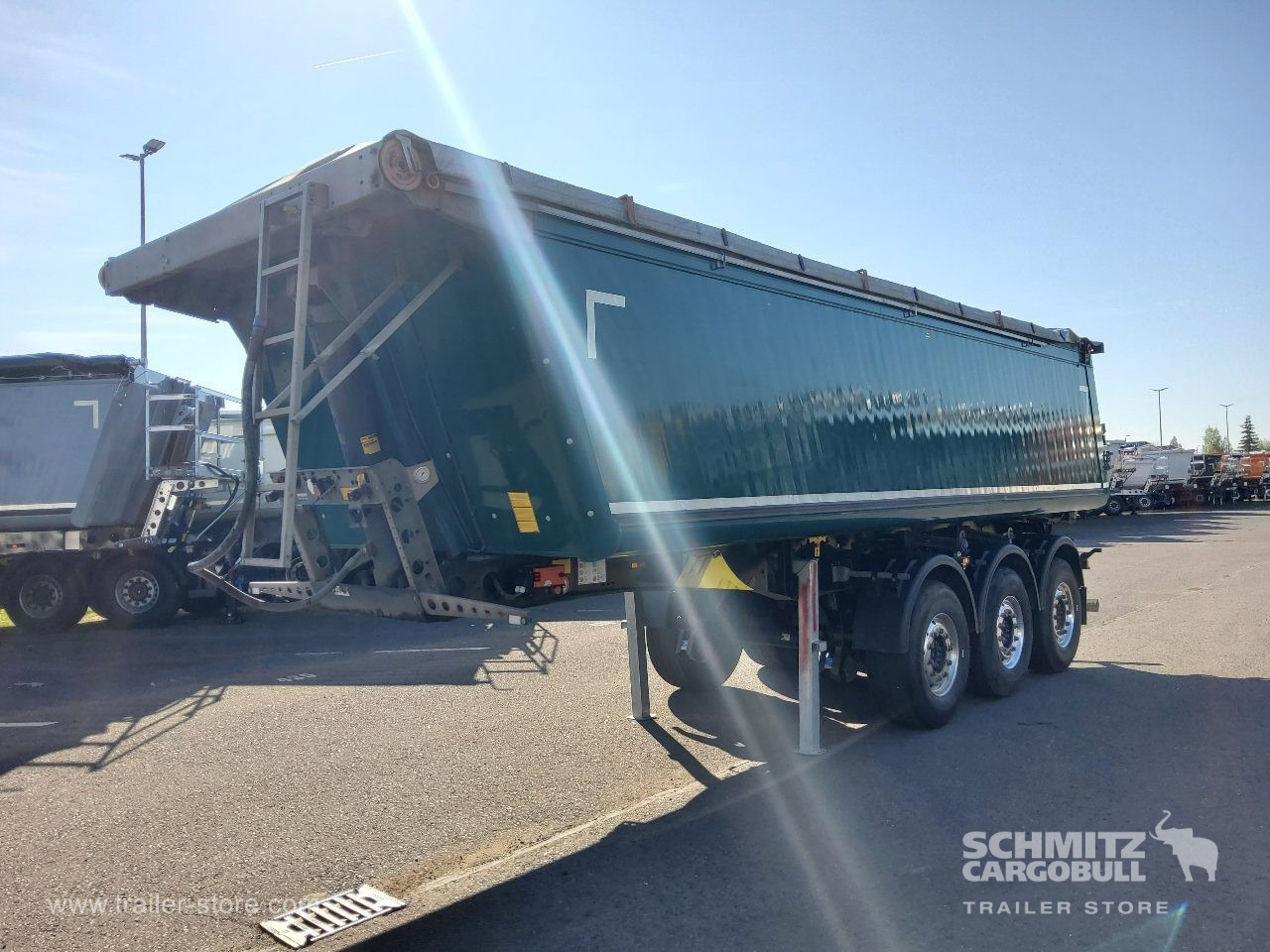 SCHMITZ Auflieger Kipper Alukastenmulde 27m³ - Tipper semi-trailer: picture 5 SCHMITZ Auflieger Kipper Alukastenmulde 27m³ - Tipper semi-trailer: picture 5