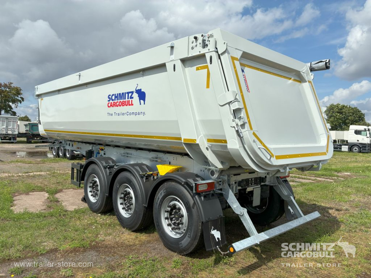 New Tipper semi-trailer SCHMITZ Auflieger Kipper Stahlrundmulde 29m³: picture 11 New Tipper semi-trailer SCHMITZ Auflieger Kipper Stahlrundmulde 29m³: picture 11