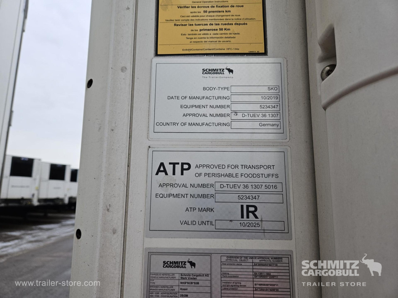 SCHMITZ Reefer Multitemp - Isothermal semi-trailer: picture 5 SCHMITZ Reefer Multitemp - Isothermal semi-trailer: picture 5