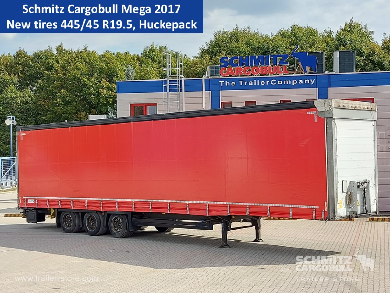 SCHMITZ Curtainsider Mega - Curtainsider semi-trailer: picture 1 SCHMITZ Curtainsider Mega - Curtainsider semi-trailer: picture 1