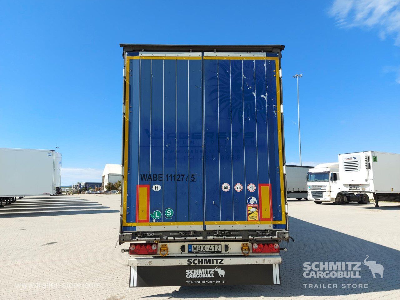 SCHMITZ Curtainsider Mega - Curtainsider semi-trailer: picture 4 SCHMITZ Curtainsider Mega - Curtainsider semi-trailer: picture 4