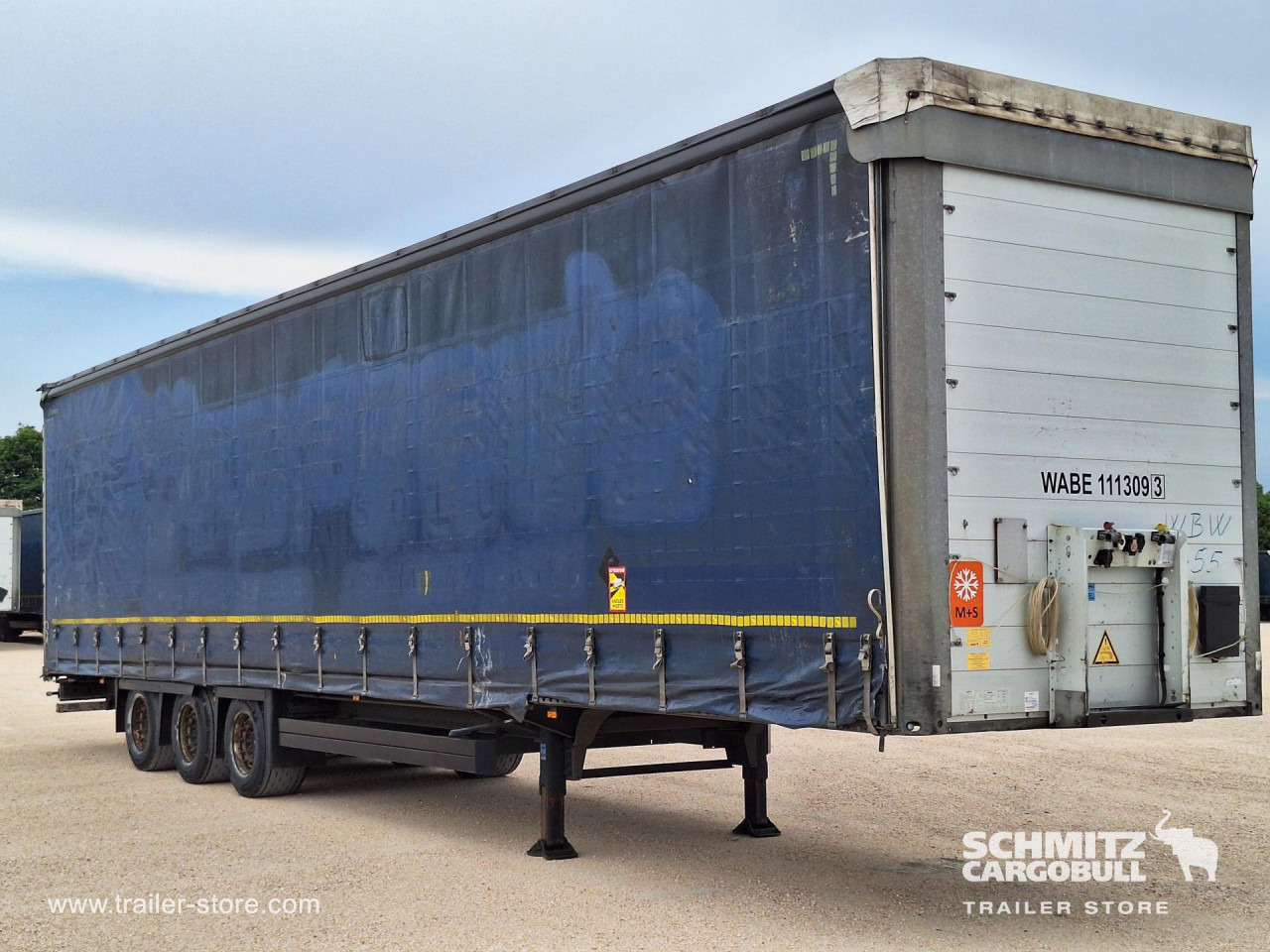 SCHMITZ Curtainsider Mega - Curtainsider semi-trailer: picture 3 SCHMITZ Curtainsider Mega - Curtainsider semi-trailer: picture 3