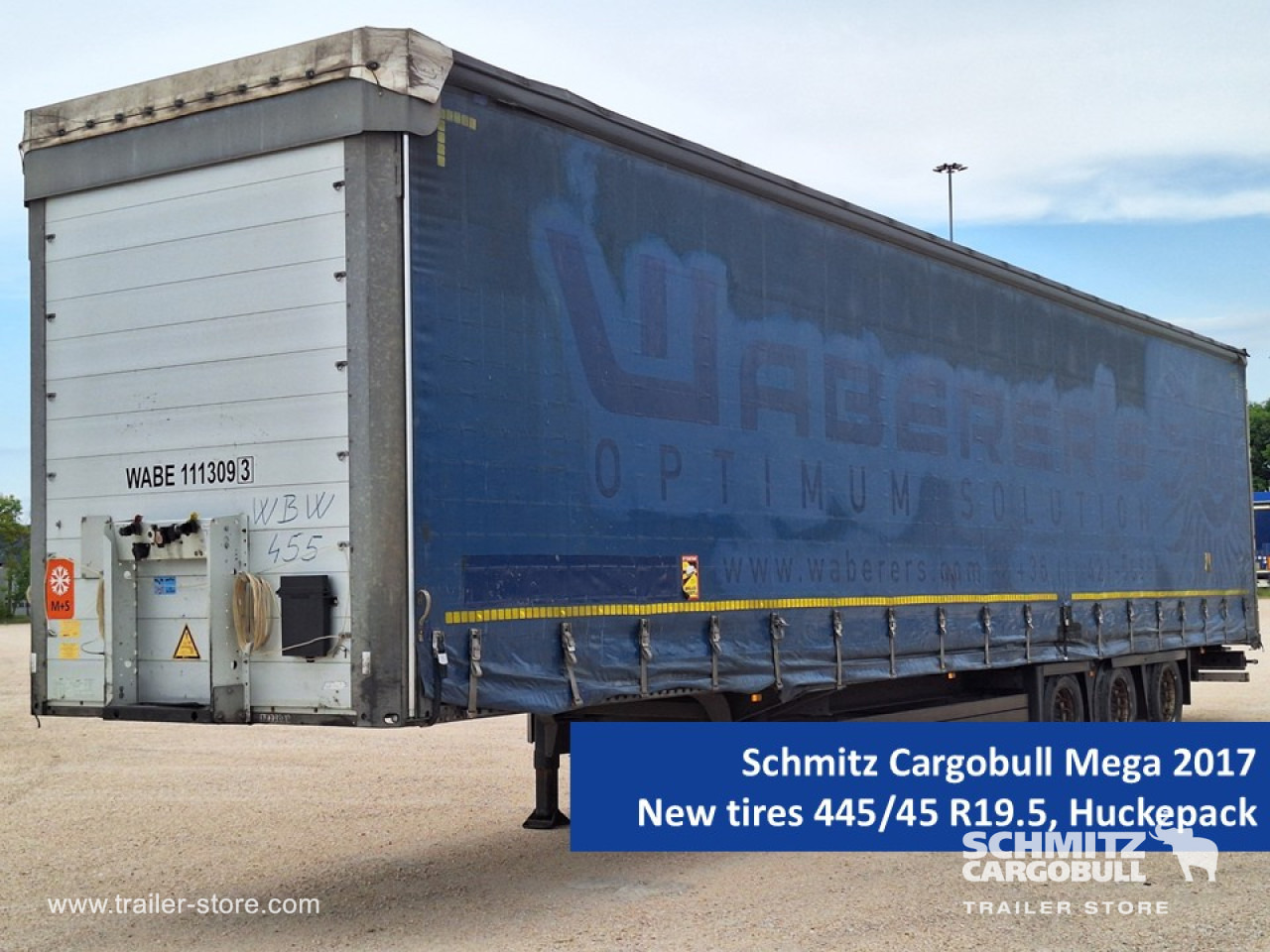 SCHMITZ Curtainsider Mega - Curtainsider semi-trailer: picture 1 SCHMITZ Curtainsider Mega - Curtainsider semi-trailer: picture 1