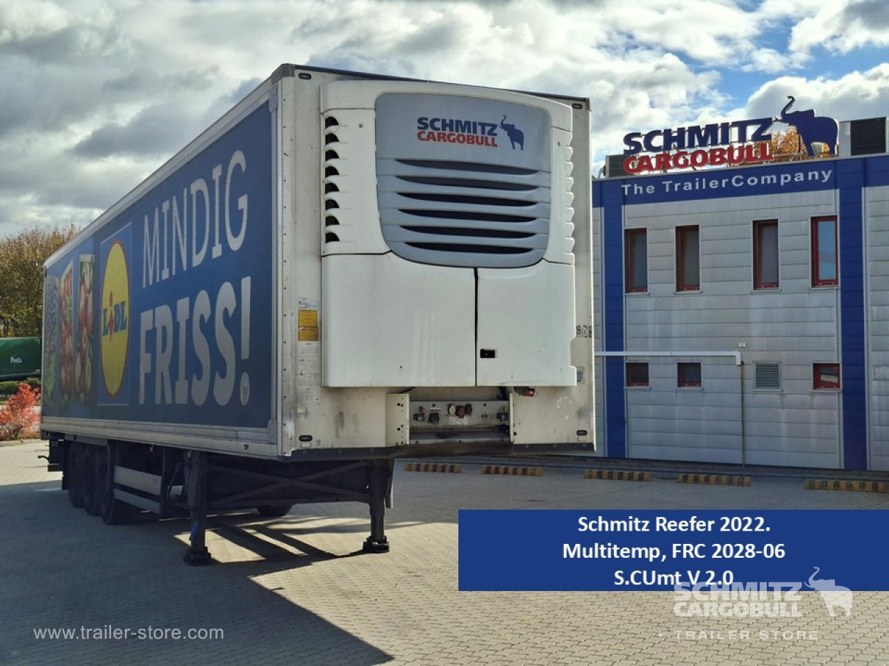 SCHMITZ Reefer Multitemp - Isothermal semi-trailer: picture 1 SCHMITZ Reefer Multitemp - Isothermal semi-trailer: picture 1