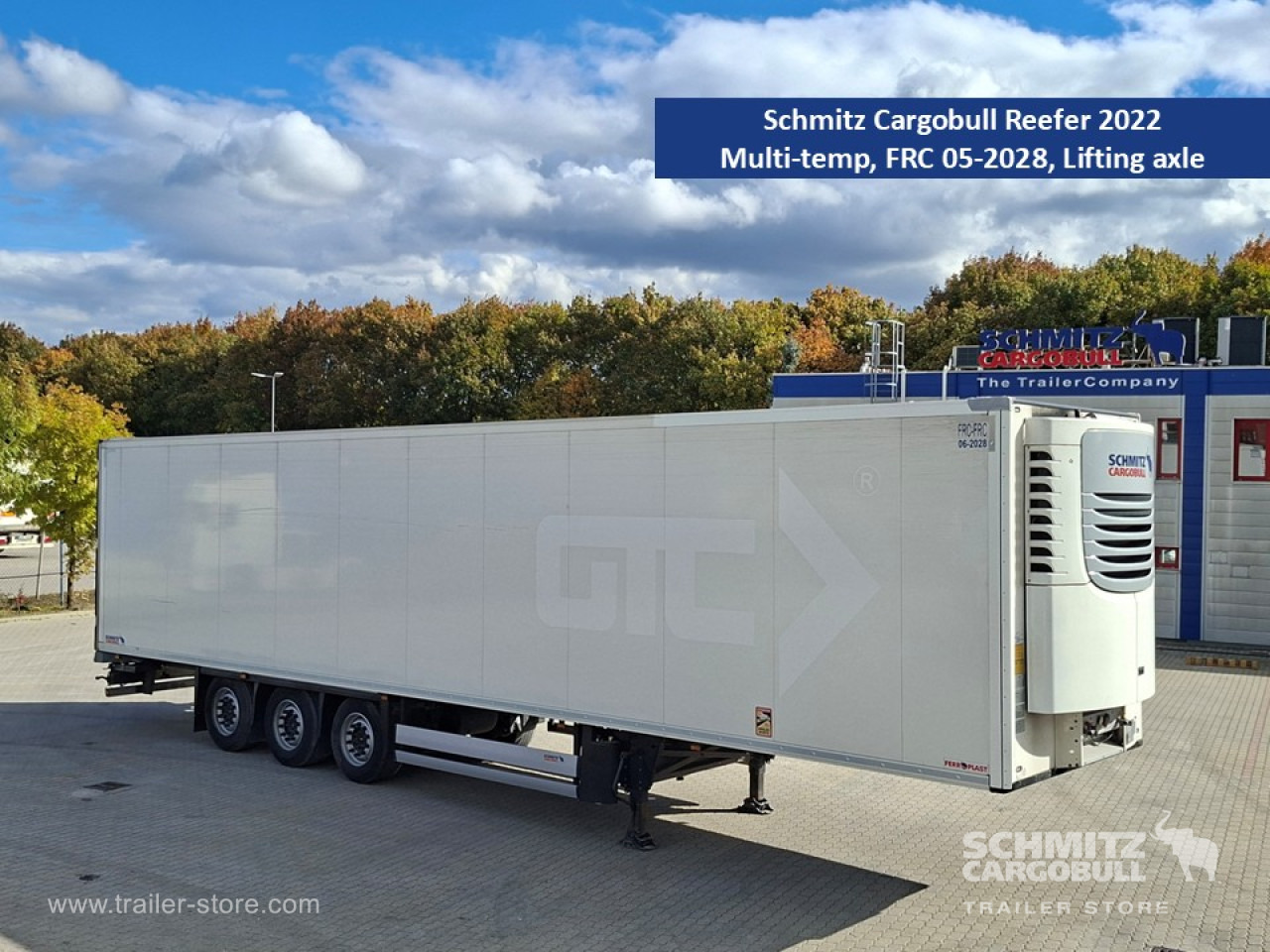 SCHMITZ Reefer Multitemp - Isothermal semi-trailer: picture 1 SCHMITZ Reefer Multitemp - Isothermal semi-trailer: picture 1
