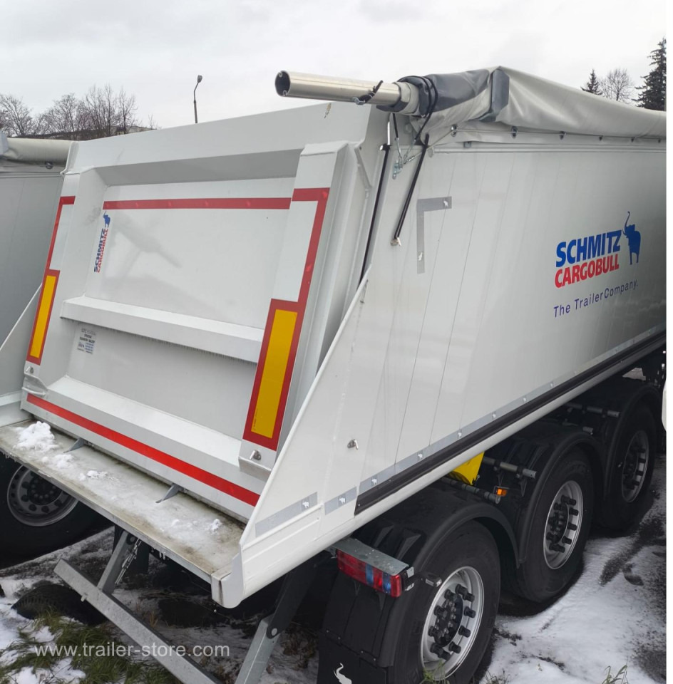 SCHMITZ Tipper alu-square sided body 33m³ - Tipper semi-trailer: picture 5 SCHMITZ Tipper alu-square sided body 33m³ - Tipper semi-trailer: picture 5