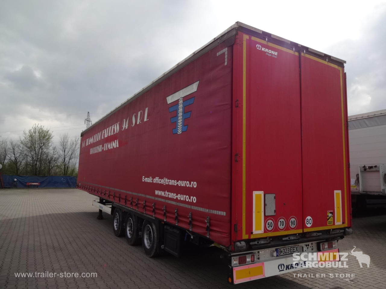 KRONE Curtainsider Mega - Curtainsider semi-trailer: picture 4 KRONE Curtainsider Mega - Curtainsider semi-trailer: picture 4