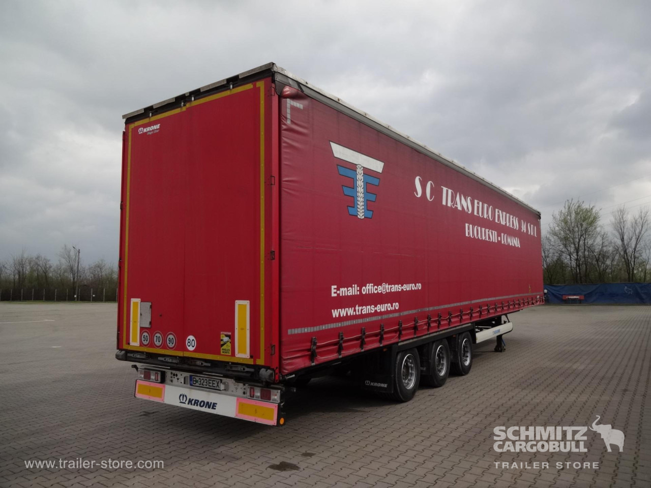 KRONE Curtainsider Mega - Curtainsider semi-trailer: picture 5 KRONE Curtainsider Mega - Curtainsider semi-trailer: picture 5