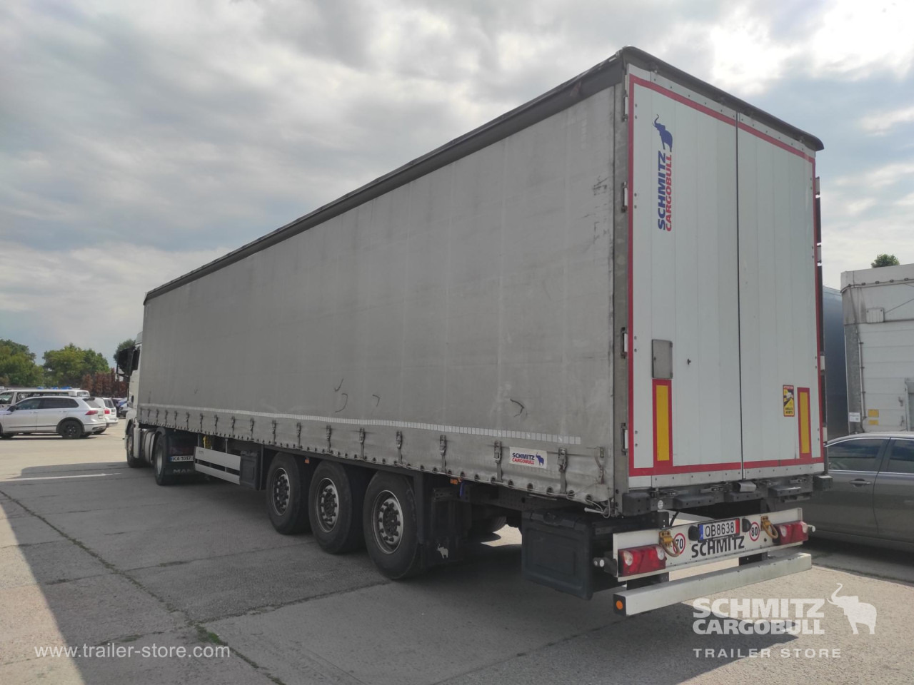 SCHMITZ Напівпричіп Стандартний - Curtainsider semi-trailer: picture 1 SCHMITZ Напівпричіп Стандартний - Curtainsider semi-trailer: picture 1
