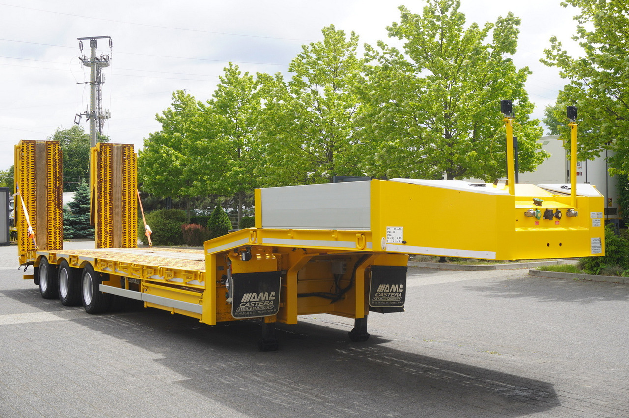 Low loader semi-trailer CASTERA S/R 38T semi-trailer / steering axle: picture 7