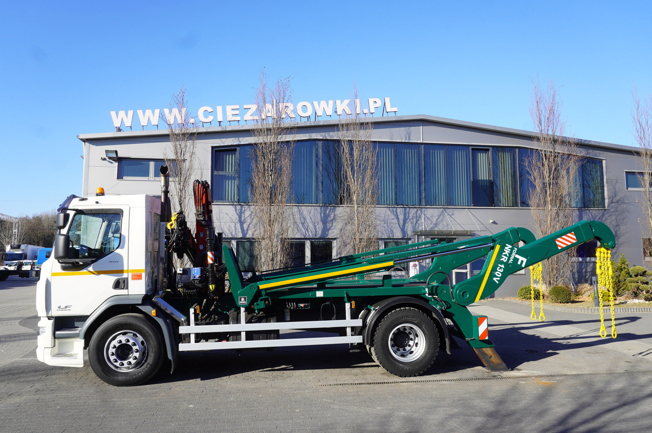 DAF LF 18.310 E6 / Skip loader Fornal NKR 130V / HDS HMF 735 K2 / Manual gearbox - Skip loader truck, Crane truck: picture 3 DAF LF 18.310 E6 / Skip loader Fornal NKR 130V / HDS HMF 735 K2 / Manual gearbox - Skip loader truck, Crane truck: picture 3