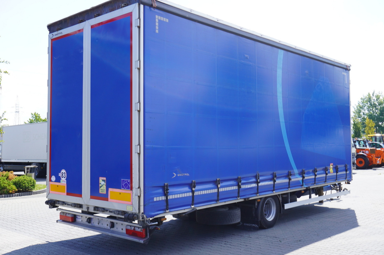 Gniotpol Tandem trailer / 10t / 2018 / 19 pallets - Curtainsider trailer: picture 4 Gniotpol Tandem trailer / 10t / 2018 / 19 pallets - Curtainsider trailer: picture 4
