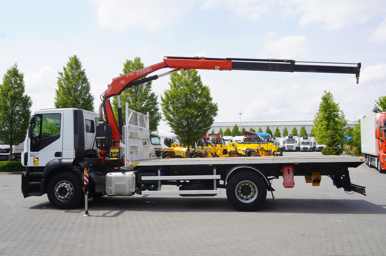 IVECO STRALIS 310 E6 / FASSI F110B / 630 MTH! / 4 t lift cap. / 19 t - Dropside/ Flatbed truck, Crane truck: picture 4 IVECO STRALIS 310 E6 / FASSI F110B / 630 MTH! / 4 t lift cap. / 19 t - Dropside/ Flatbed truck, Crane truck: picture 4