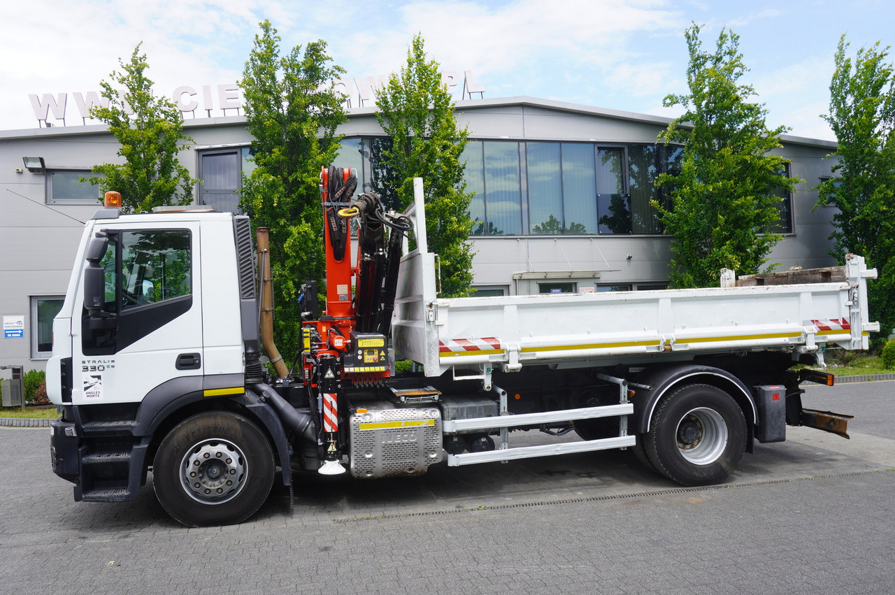 IVECO STRALIS 330 E6 / FASSI 195A 8.5 T / 3-side tipper - Tipper, Crane truck: picture 3 IVECO STRALIS 330 E6 / FASSI 195A 8.5 T / 3-side tipper - Tipper, Crane truck: picture 3