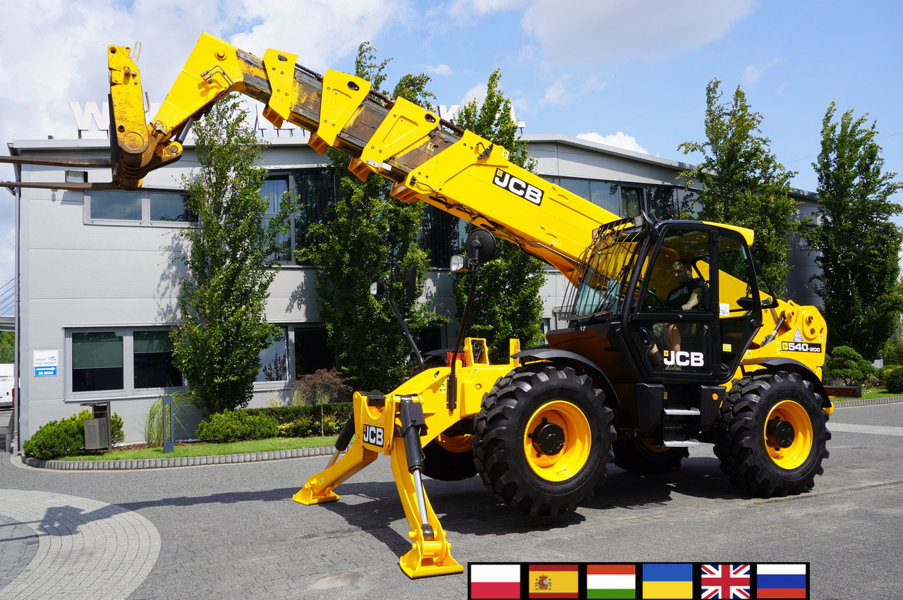 JCB JCB 540-200 Telescopic Loader / 20 m reach / joystick - Telescopic handler: picture 1 JCB JCB 540-200 Telescopic Loader / 20 m reach / joystick - Telescopic handler: picture 1