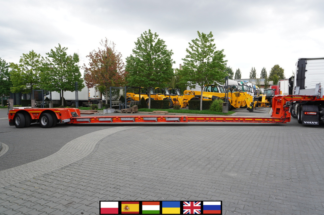 KÄSSBOHRER LB2 TIEF-BETT low loader semi-trailer / 16.5 m / Extendable semi-trailer / steered axles / 2 units - Low loader semi-trailer: picture 1 KÄSSBOHRER LB2 TIEF-BETT low loader semi-trailer / 16.5 m / Extendable semi-trailer / steered axles / 2 units - Low loader semi-trailer: picture 1
