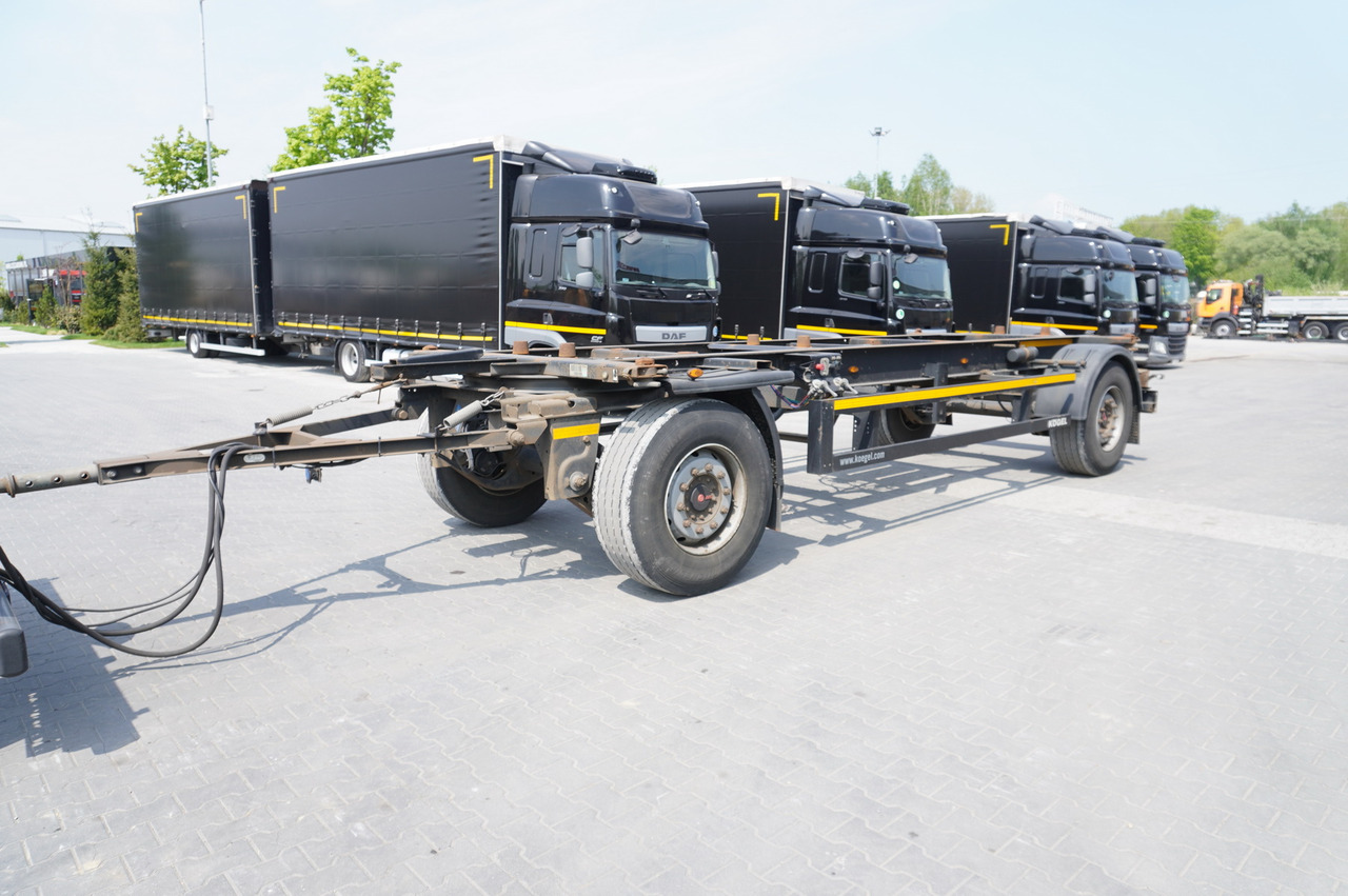 KOGEL AWE 18, two-axle, BDF, 7.5m chassis , air suspension, SAF axles - Chassis trailer: picture 2 KOGEL AWE 18, two-axle, BDF, 7.5m chassis , air suspension, SAF axles - Chassis trailer: picture 2