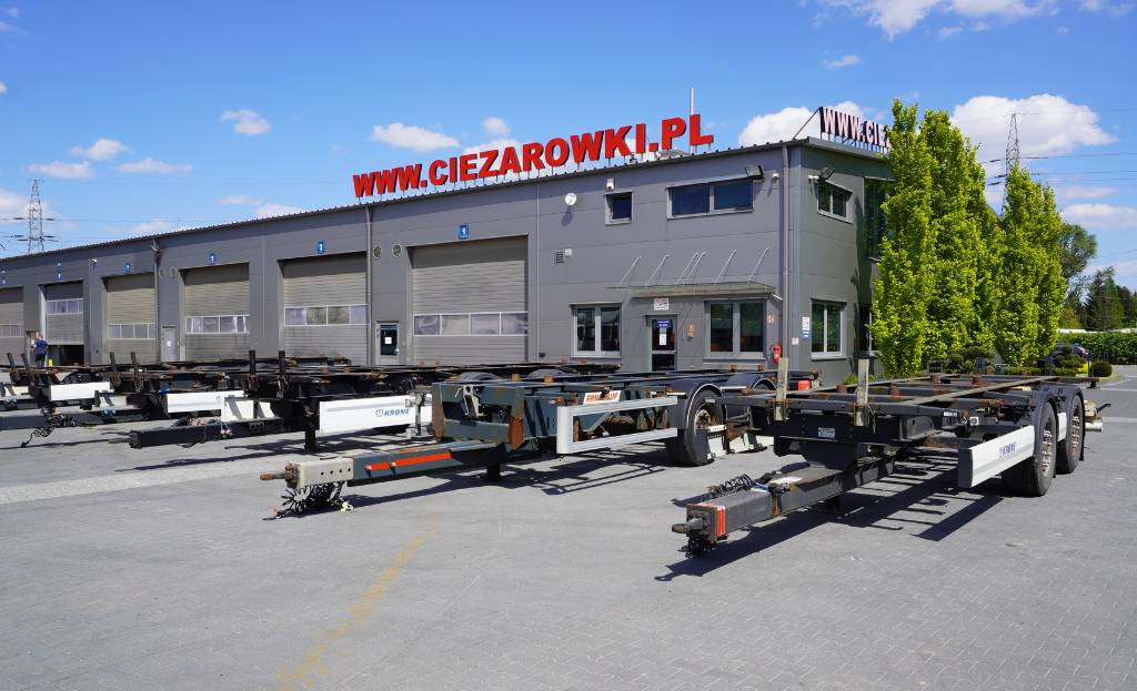 KRONE Trailer Krone BDF / 18 t - Container transporter/ Swap body trailer: picture 2 KRONE Trailer Krone BDF / 18 t - Container transporter/ Swap body trailer: picture 2