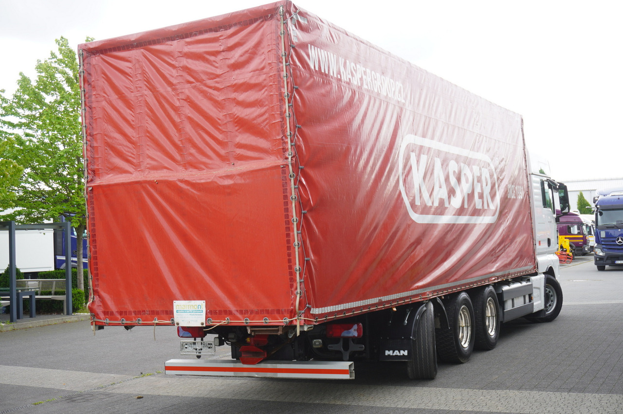 MAN MAN TGX 35.580 E6 8x4 /4 / 23 EPAL tarp superstructure / 4th axle steered - Curtainsider truck: picture 4 MAN MAN TGX 35.580 E6 8x4 /4 / 23 EPAL tarp superstructure / 4th axle steered - Curtainsider truck: picture 4