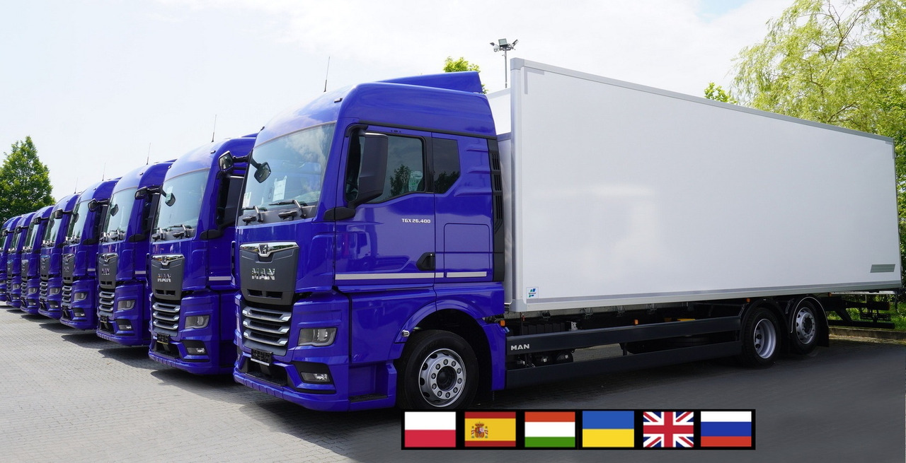 MAN New MAN TGX 26.400 / NEW IGLOOCAR refrigerator 20 pallets / 6×2 / 2024 / 2 units - Isothermal truck: picture 1 MAN New MAN TGX 26.400 / NEW IGLOOCAR refrigerator 20 pallets / 6×2 / 2024 / 2 units - Isothermal truck: picture 1