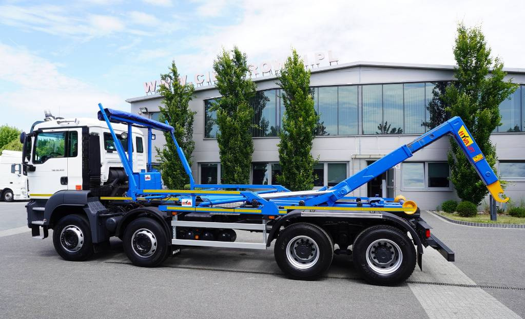 MAN TGS 35.400 8×4 HYVA LIFT 32.56 SE hooklift - Hook lift truck: picture 3 MAN TGS 35.400 8×4 HYVA LIFT 32.56 SE hooklift - Hook lift truck: picture 3