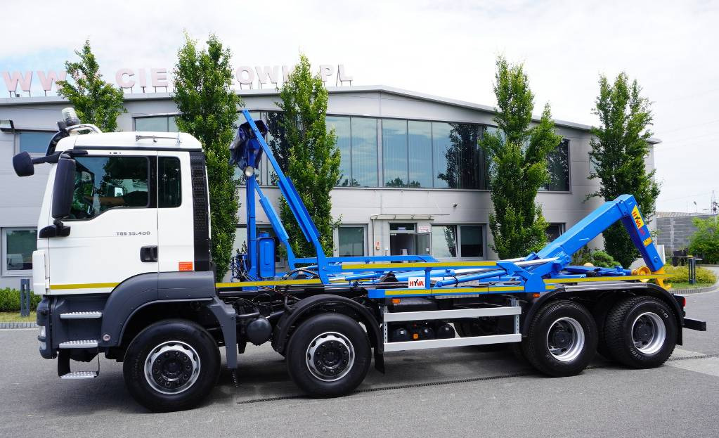 MAN TGS 35.400 8×4 HYVA LIFT 32.56 SE hooklift - Hook lift truck: picture 2 MAN TGS 35.400 8×4 HYVA LIFT 32.56 SE hooklift - Hook lift truck: picture 2