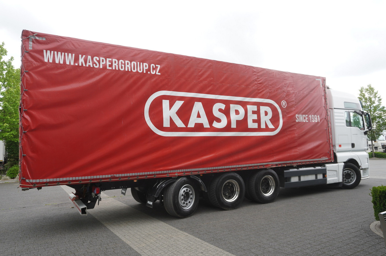 MAN TGX 35.580 E6 8x4 /4 / 23 EPAL tarp superstructure / 4th axle steered - Curtainsider truck: picture 5 MAN TGX 35.580 E6 8x4 /4 / 23 EPAL tarp superstructure / 4th axle steered - Curtainsider truck: picture 5