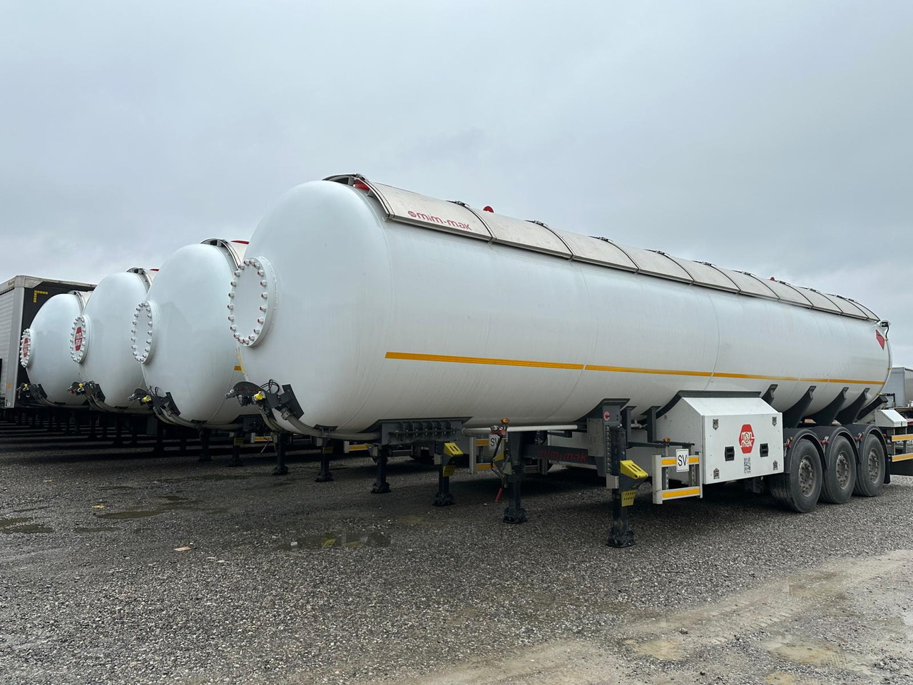 MIMMAK Gas tank semi-trailer MM312 / 2024 / 4 units - Tank semi-trailer: picture 2 MIMMAK Gas tank semi-trailer MM312 / 2024 / 4 units - Tank semi-trailer: picture 2
