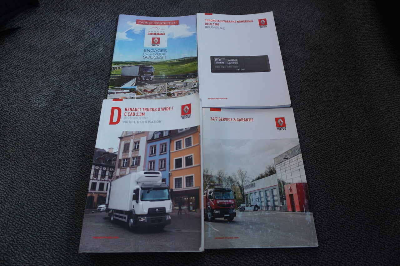 Crane truck RENAULT C280 DTI 8 / FASSI crane 5.6 T / range 8 m / Flatbed 15 EPAL: picture 30