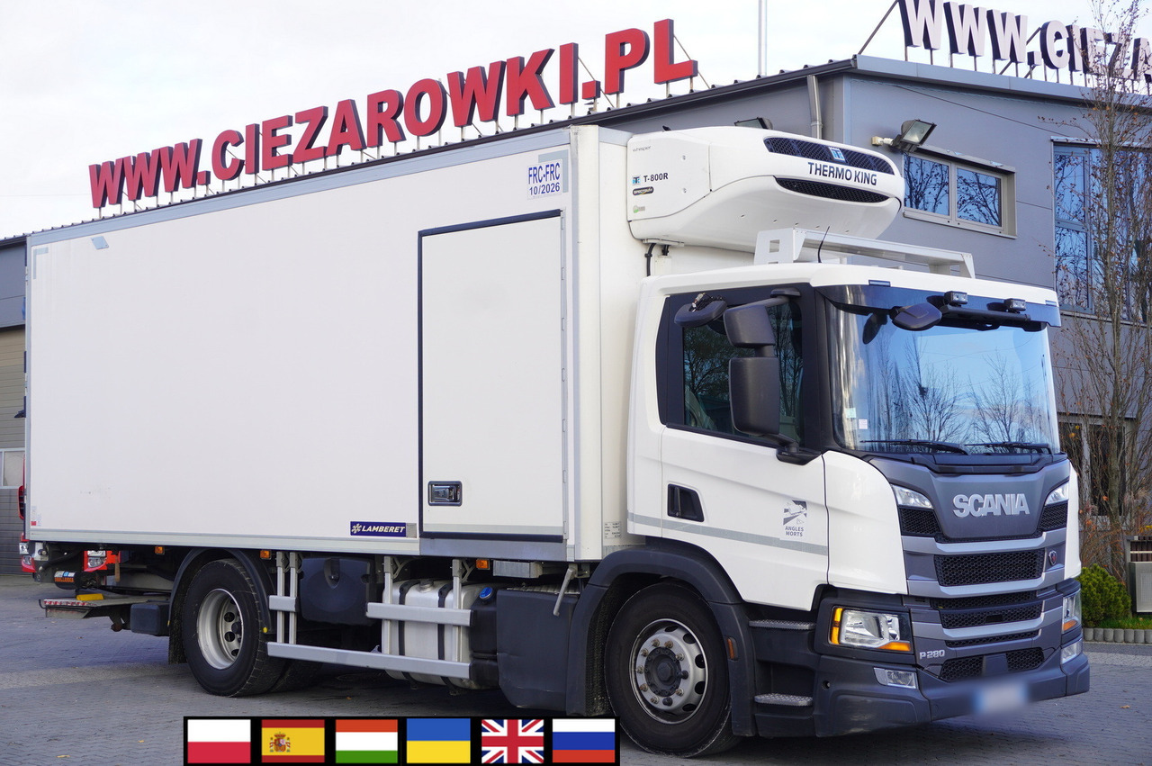 SCANIA P280 4x2 E6 / Lamberet 16 EPAL refrigerator / Multitemperature / Thermoking T-800R / 130 tho. km! / 3 units - Refrigerator truck: picture 1 SCANIA P280 4x2 E6 / Lamberet 16 EPAL refrigerator / Multitemperature / Thermoking T-800R / 130 tho. km! / 3 units - Refrigerator truck: picture 1