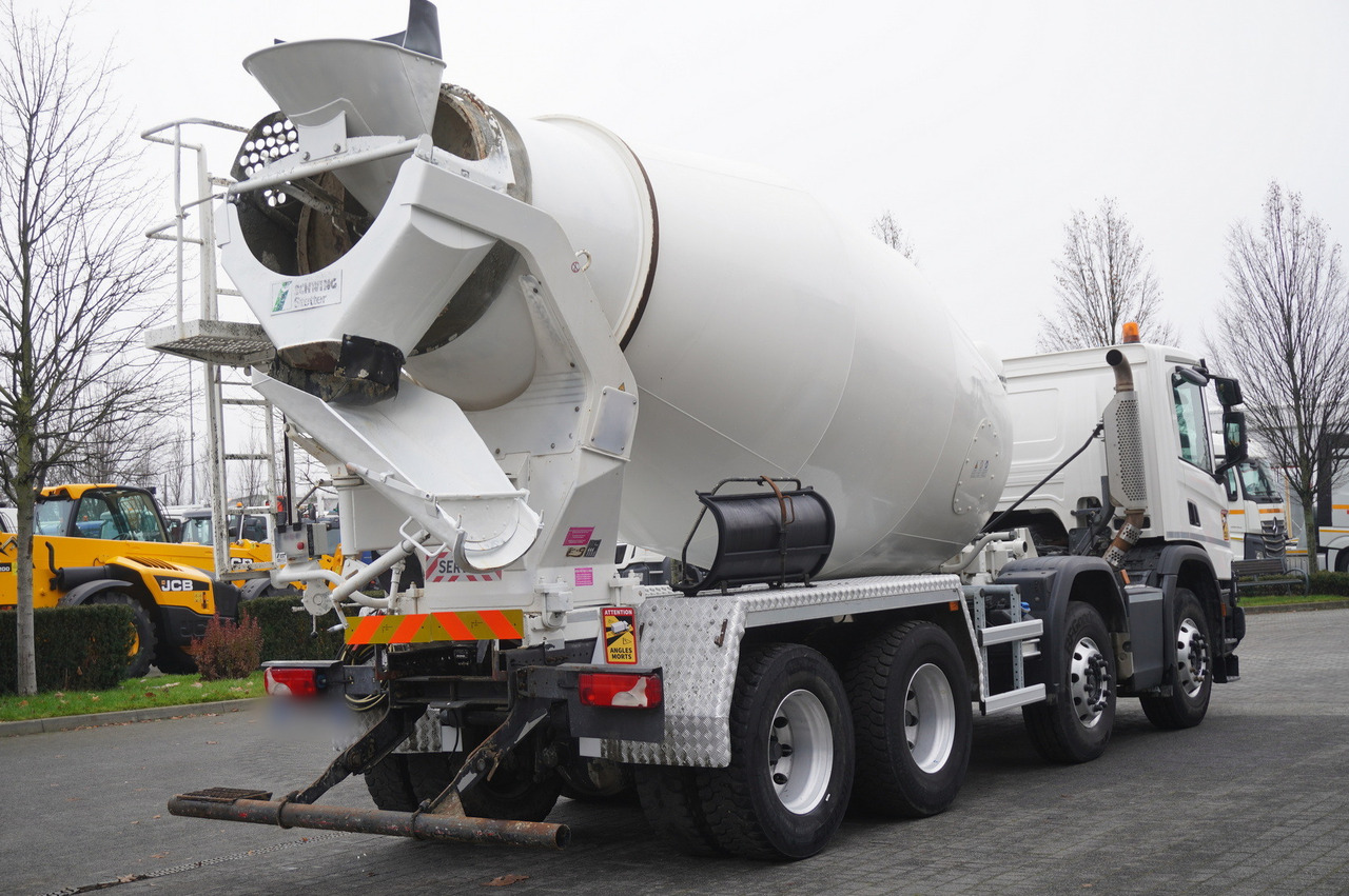 SCANIA P410 XT 8x4 / 80 tho. km!!! / SCHWING-STATTER AM 9 FHC 9 m3 concrete mixer - Concrete mixer truck: picture 3 SCANIA P410 XT 8x4 / 80 tho. km!!! / SCHWING-STATTER AM 9 FHC 9 m3 concrete mixer - Concrete mixer truck: picture 3