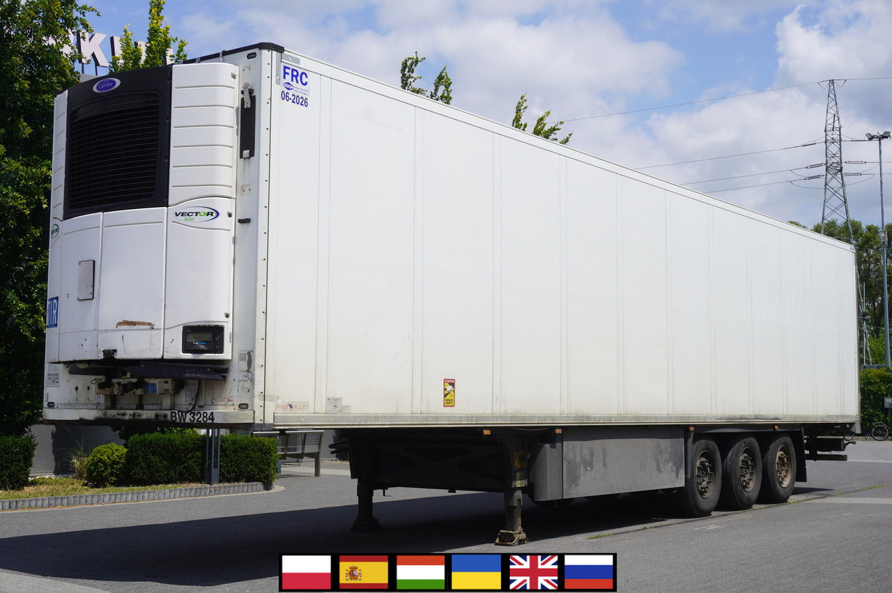 SCHMITZ refrigerator semi-trailer / Carrier Vector 1550 / 5 units - Refrigerator semi-trailer: picture 1 SCHMITZ refrigerator semi-trailer / Carrier Vector 1550 / 5 units - Refrigerator semi-trailer: picture 1