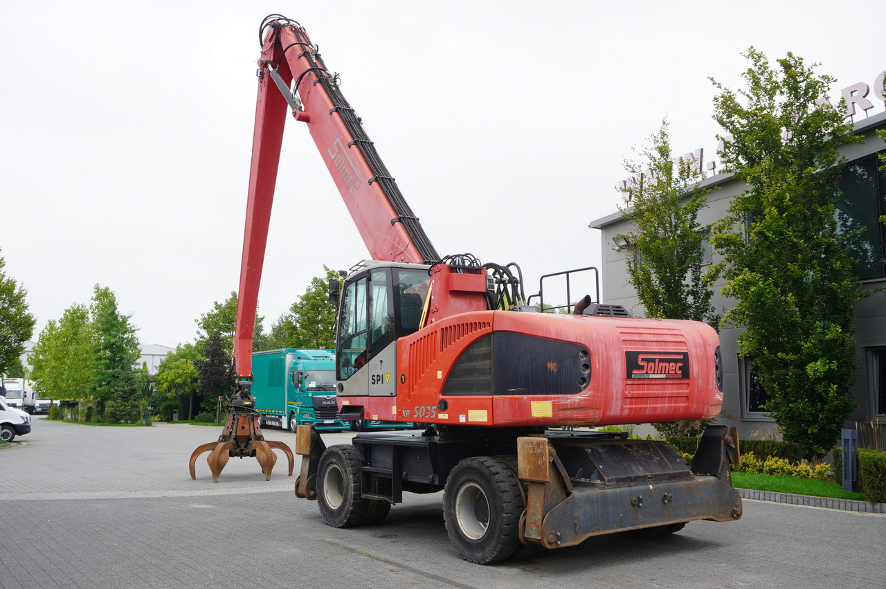 Solmec EXP 5035 / 6000 mth ! / 37t material handler - Wheel excavator: picture 4 Solmec EXP 5035 / 6000 mth ! / 37t material handler - Wheel excavator: picture 4