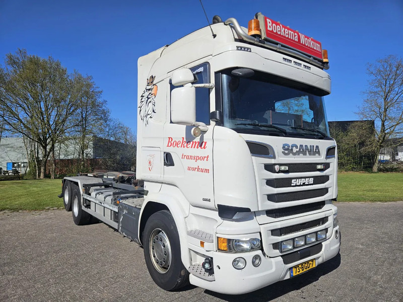 Scania R520 6X2 Retarder King o/t Road V8 - Container transporter/ Swap body truck: picture 2 Scania R520 6X2 Retarder King o/t Road V8 - Container transporter/ Swap body truck: picture 2