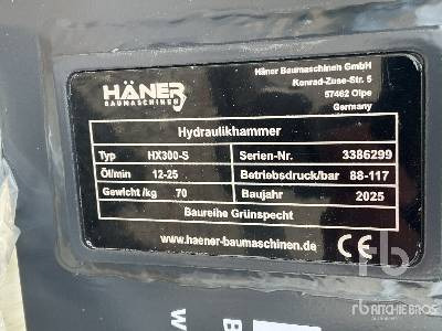 HAENER HX300S (Unused) - Hydraulic hammer: picture 5 HAENER HX300S (Unused) - Hydraulic hammer: picture 5