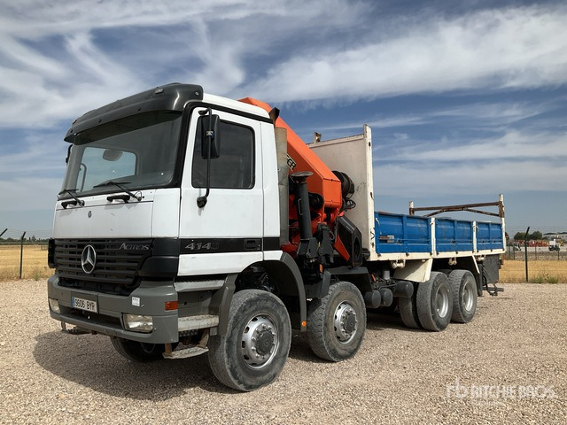 2002 Mercedes Benz ACTROS 4143AK 2002 Palfinger PK44002 12160 kg ... Flatbed Truck with Crane - Dropside/ Flatbed truck, Crane truck: picture 4 2002 Mercedes Benz ACTROS 4143AK 2002 Palfinger PK44002 12160 kg ... Flatbed Truck with Crane - Dropside/ Flatbed truck, Crane truck: picture 4