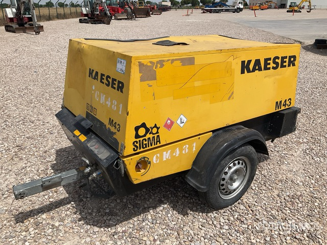 2007 Kaeser M43 Mobile Air Compressor - Air compressor: picture 2 2007 Kaeser M43 Mobile Air Compressor - Air compressor: picture 2
