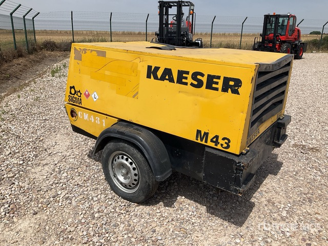 2007 Kaeser M43 Mobile Air Compressor - Air compressor: picture 3 2007 Kaeser M43 Mobile Air Compressor - Air compressor: picture 3