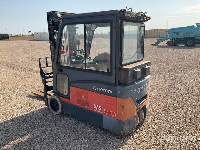 2009 Toyota 7FBEF20 (Inoperable) Electric Forklift - Electric forklift: picture 4 2009 Toyota 7FBEF20 (Inoperable) Electric Forklift - Electric forklift: picture 4